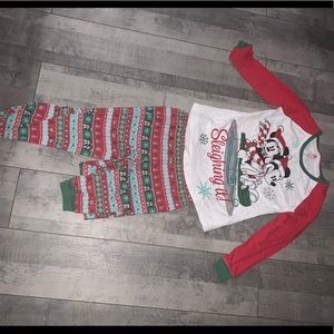 Minnie Mouse Christmas pajamas